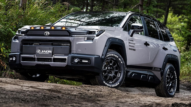 Самый &laquo;злой&raquo; RAV4: Jaos превратила новый Toyota RAV4 в покорителя бездорожья